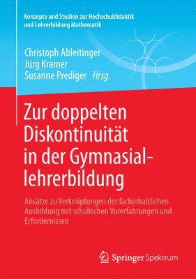 bokomslag Zur doppelten Diskontinuitt in der Gymnasiallehrerbildung