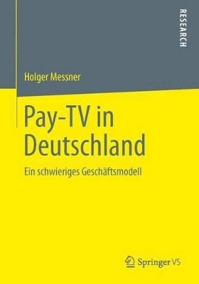 bokomslag Pay-TV in Deutschland