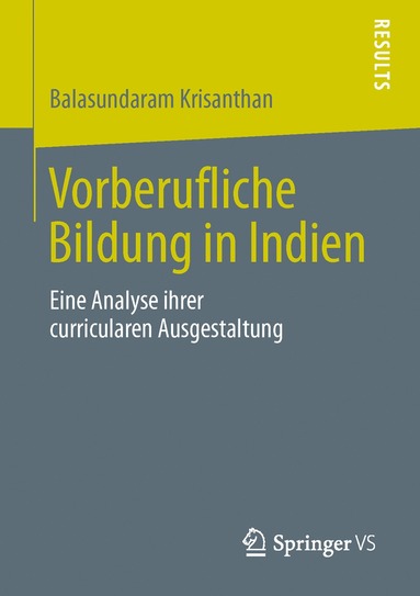 bokomslag Vorberufliche Bildung in Indien