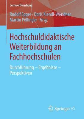 bokomslag Hochschuldidaktische Weiterbildung an Fachhochschulen