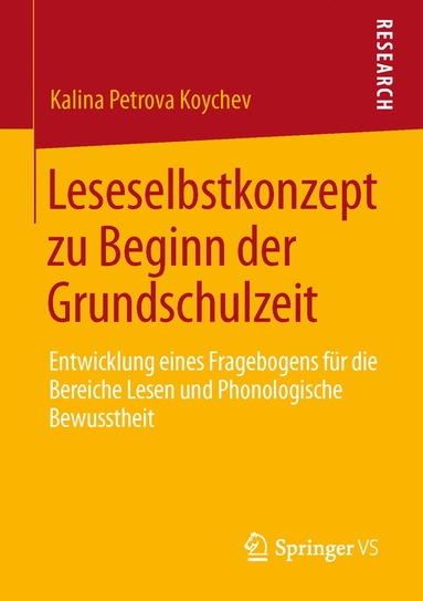 bokomslag Leseselbstkonzept zu Beginn der Grundschulzeit