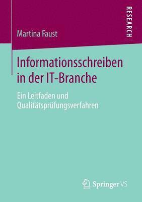 bokomslag Informationsschreiben in der IT-Branche