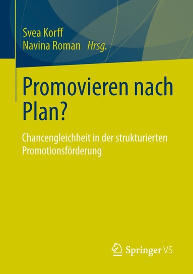 bokomslag Promovieren nach Plan?