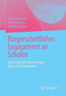 bokomslag Brgerschaftliches Engagement an Schulen