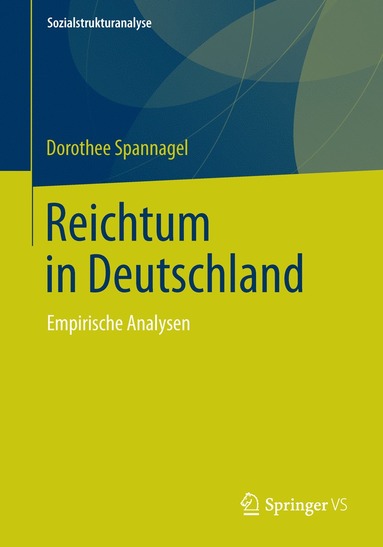 bokomslag Reichtum in Deutschland