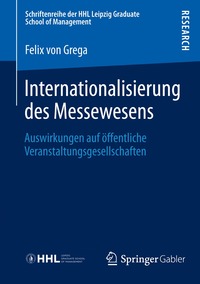 bokomslag Internationalisierung des Messewesens