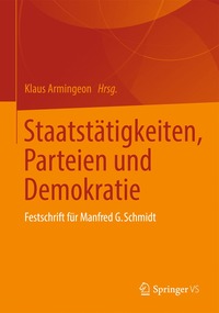 bokomslag Staatstätigkeiten, Parteien und Demokratie