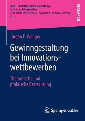 bokomslag Gewinngestaltung bei Innovationswettbewerben