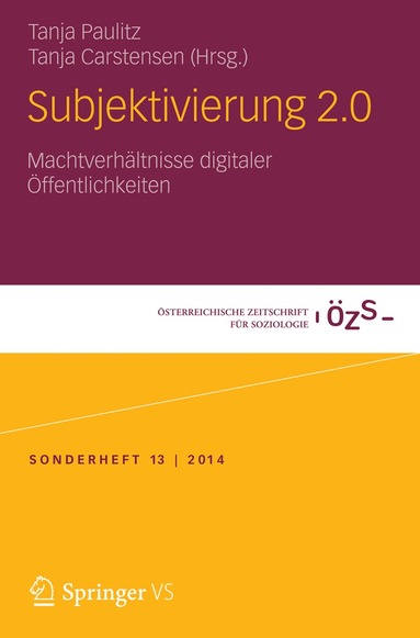 Tanja Paulitz, Tanja Carstensen - Subjektivierung 2.0, Häftad