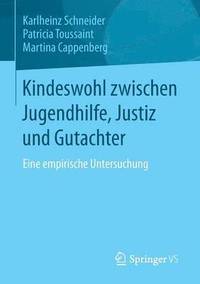 bokomslag Kindeswohl zwischen Jugendhilfe, Justiz und Gutachter