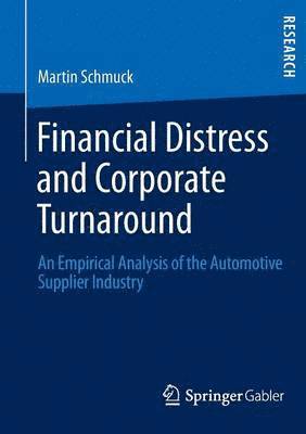 bokomslag Financial Distress and Corporate Turnaround