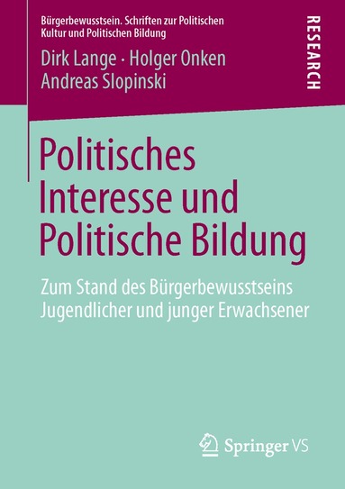 Dirk Lange, Holger Onken, Andreas Slopinski - Politisches Interesse und Politische Bildung, Häftad