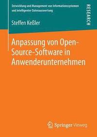 bokomslag Anpassung von Open-Source-Software in Anwenderunternehmen