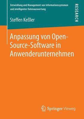 Anpassung von Open-Source-Software in Anwenderunternehmen 1