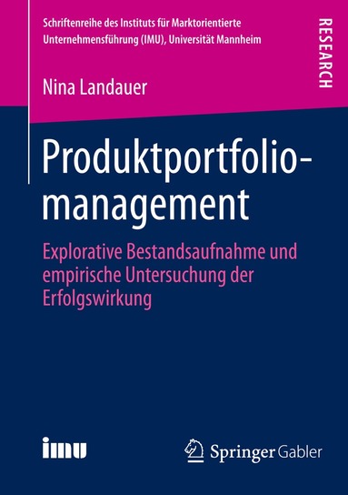 Nina Landauer - Produktportfoliomanagement, Häftad