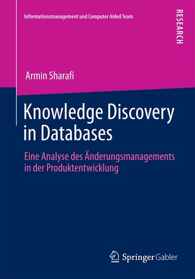 Armin Sharafi - Knowledge Discovery in Databases, Häftad