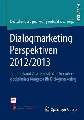 Dialogmarketing Perspektiven 2012/2013 1