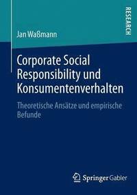 bokomslag Corporate Social Responsibility und Konsumentenverhalten
