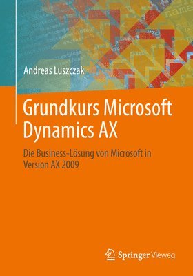 bokomslag Grundkurs Microsoft Dynamics AX