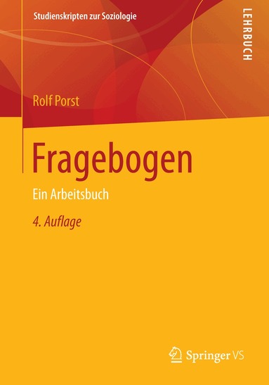 Rolf Porst - Fragebogen, Häftad