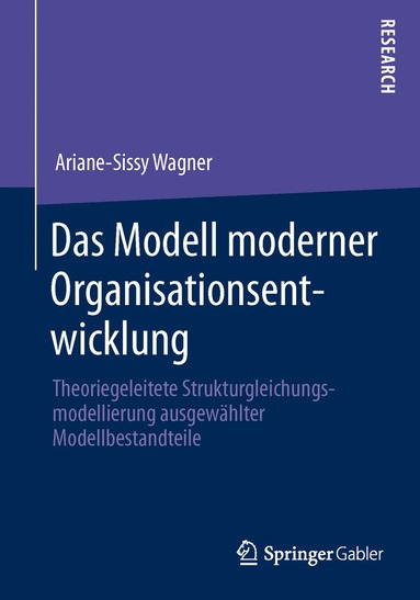 bokomslag Das Modell moderner Organisationsentwicklung