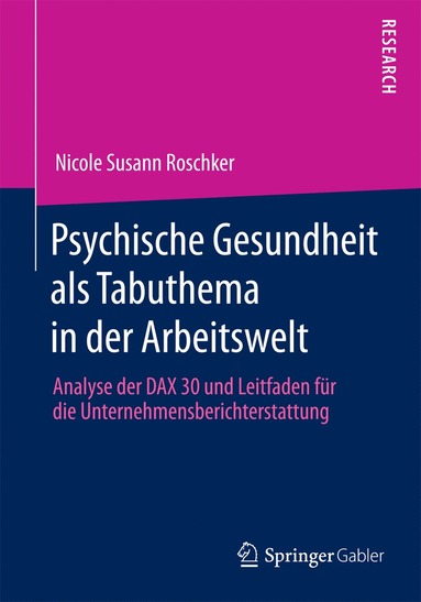 bokomslag Psychische Gesundheit als Tabuthema in der Arbeitswelt