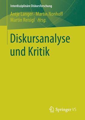 bokomslag Diskursanalyse und Kritik