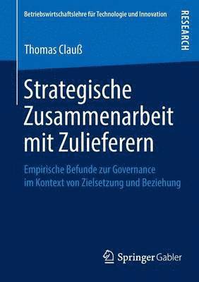 Strategische Zusammenarbeit mit Zulieferern