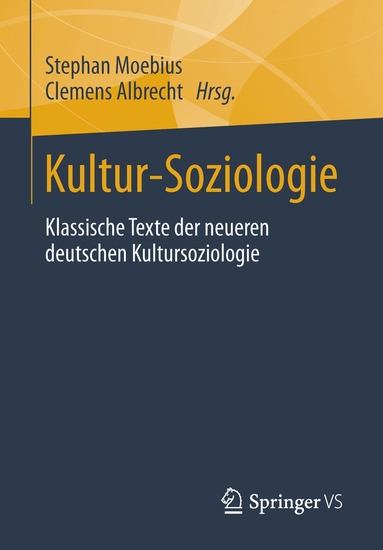 Stephan Moebius, Clemens Albrecht - Kultur-Soziologie, Häftad