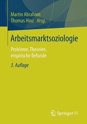 bokomslag Arbeitsmarktsoziologie