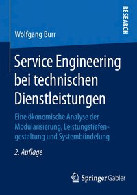 bokomslag Service Engineering bei technischen Dienstleistungen