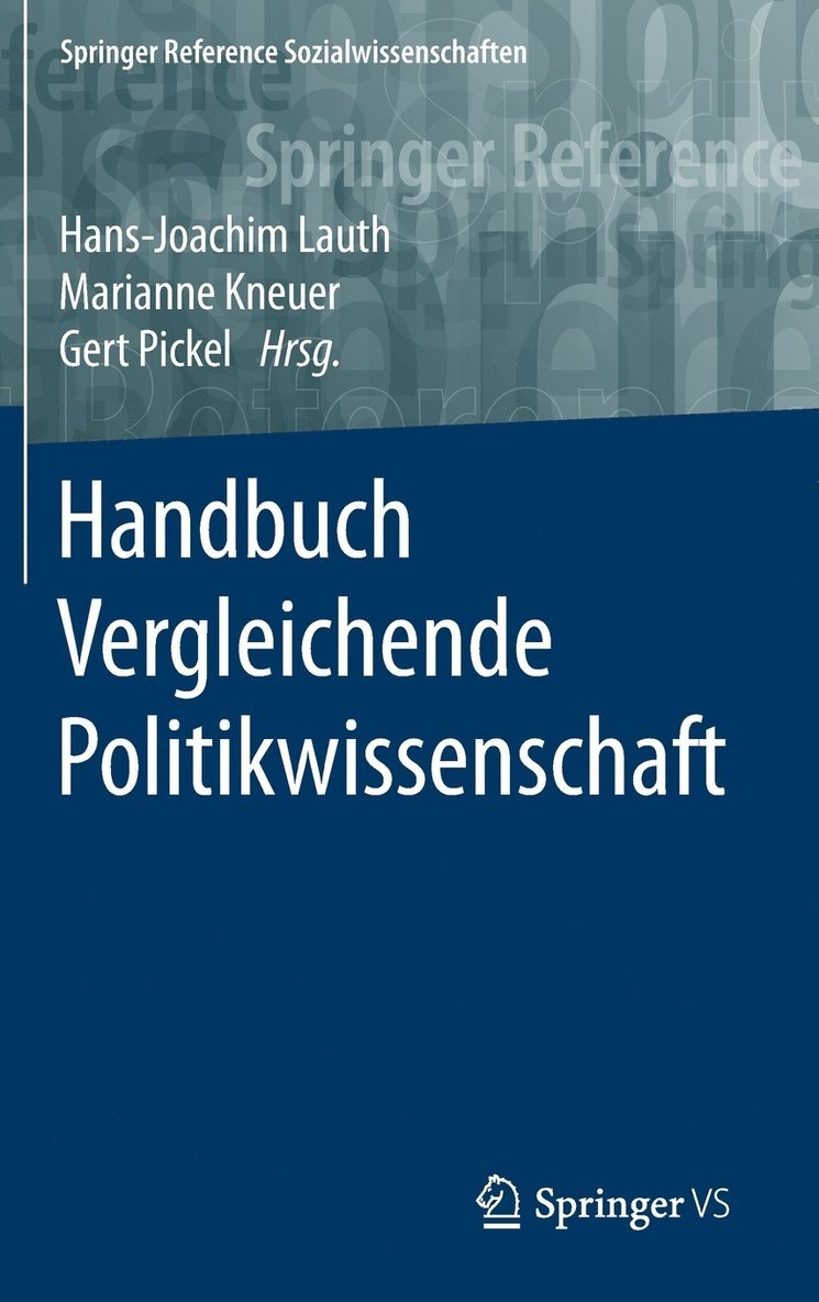 Handbuch Vergleichende Politikwissenschaft 1