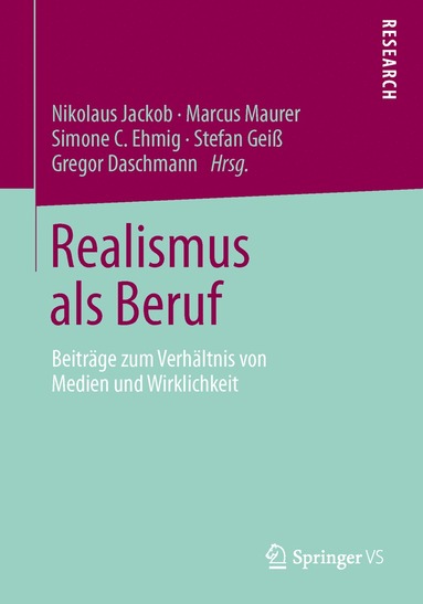 bokomslag Realismus als Beruf