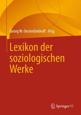 bokomslag Lexikon der soziologischen Werke