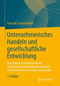 bokomslag Unternehmerisches Handeln und gesellschaftliche Entwicklung