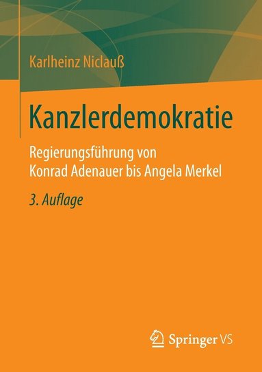 bokomslag Kanzlerdemokratie