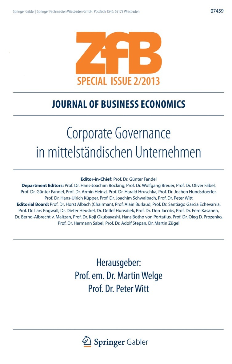 Corporate Governance in mittelständischen Unternehmen