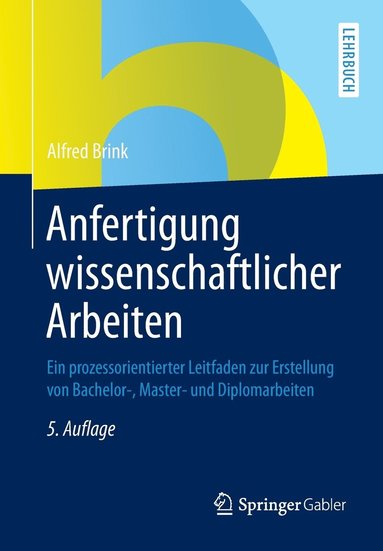 bokomslag Anfertigung wissenschaftlicher Arbeiten