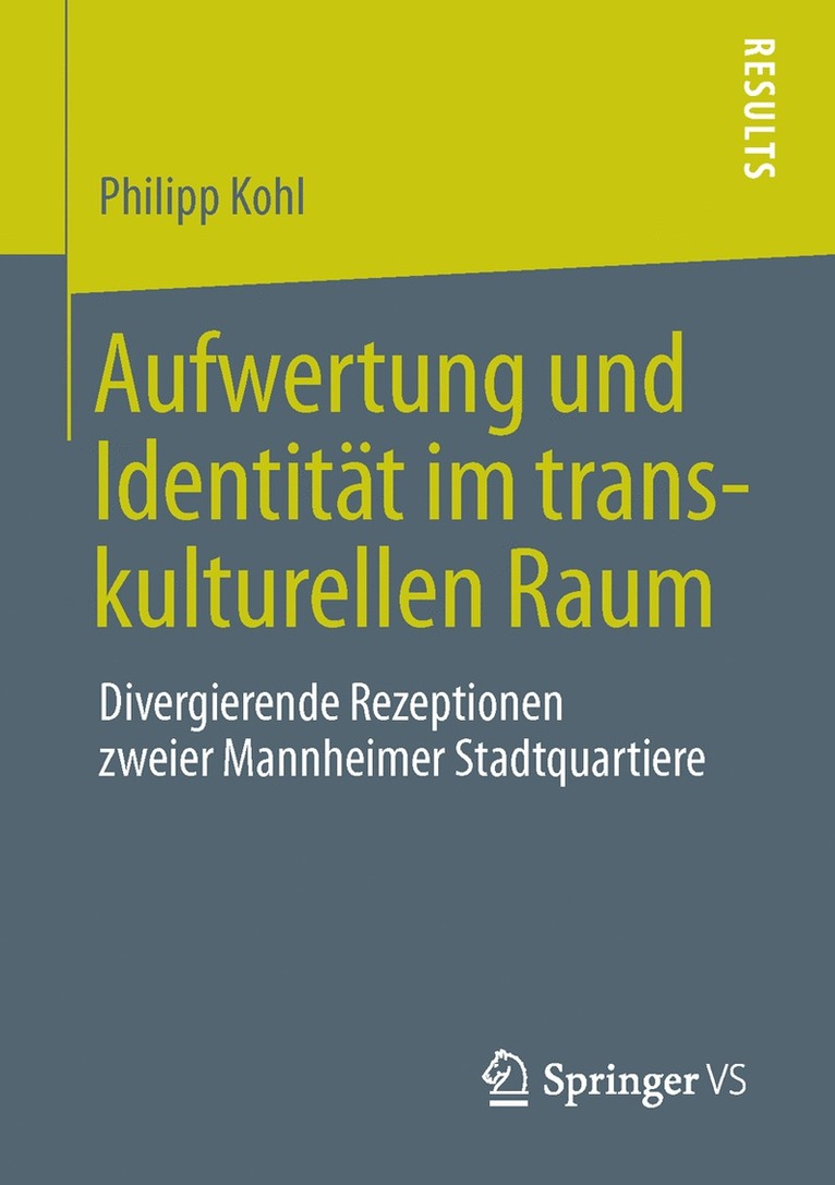 Aufwertung und Identitt im transkulturellen Raum 1