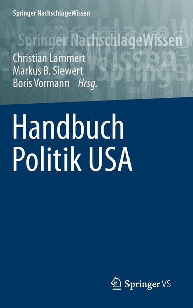 bokomslag Handbuch Politik USA