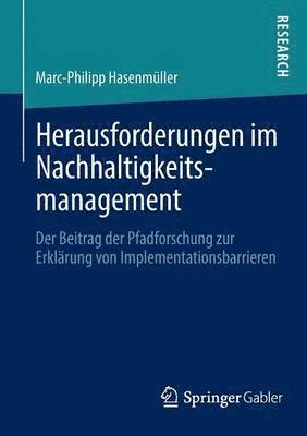 bokomslag Herausforderungen im Nachhaltigkeitsmanagement