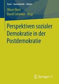 bokomslag Perspektiven sozialer Demokratie in der Postdemokratie
