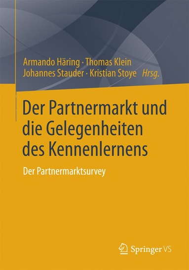 bokomslag Der Partnermarkt und die Gelegenheiten des Kennenlernens