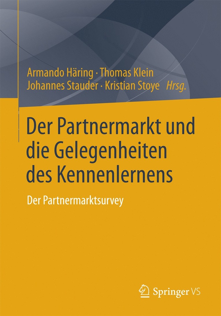 Der Partnermarkt und die Gelegenheiten des Kennenlernens 1