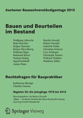 bokomslag Aachener Bausachverstndigentage 2013