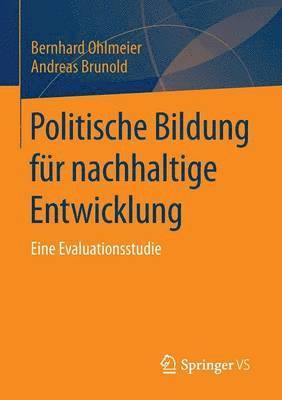 bokomslag Politische Bildung fr nachhaltige Entwicklung