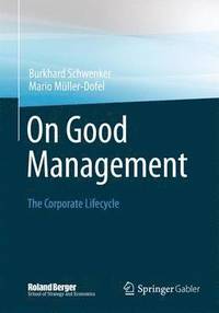 bokomslag On Good Management