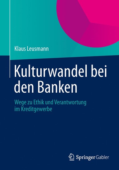 bokomslag Kulturwandel bei den Banken