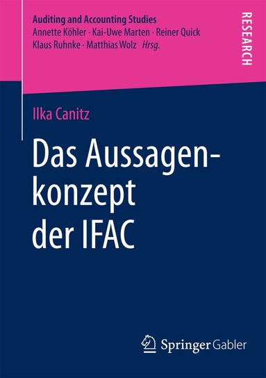 Ilka Canitz - Das Aussagenkonzept der IFAC, Häftad