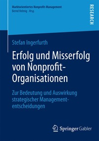 bokomslag Erfolg und Misserfolg von Nonprofit-Organisationen